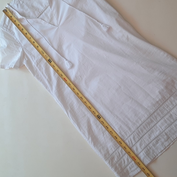 AG Adriano Goldshmeid Poppy Tee Dress True White - Picture 13 of 13